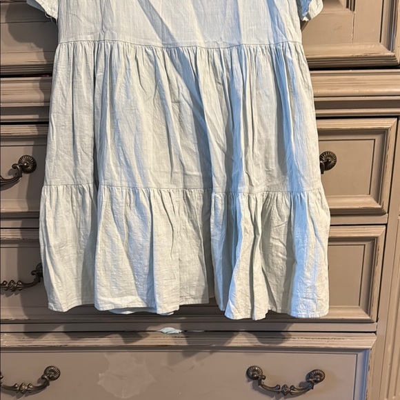 Universal Thread Blue Tiered Ruffled Sundress - Picture 3 of 5